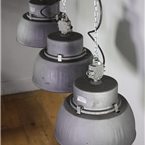 Grey Metal Industrial lights