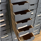 Grey Multi Drawer Units