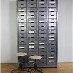 Grey Multi Drawer Units