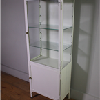 Single White Medical Cabinet 