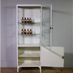 Single White Medical Cabinet