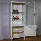 Single White Medical Cabinet