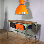 Orange Drawer Workbench / Table