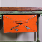 Orange Drawer Workbench / Table