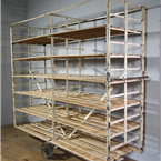 Huge Bakery Rack on Wheels