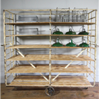 Huge Bakery Rack on Wheels