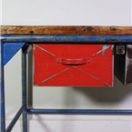 Red Drawer Workbench / Table 