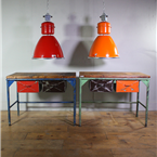 Red Drawer Workbench / Table