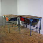 Red Drawer Workbench / Table