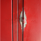 Red Metal Lockers