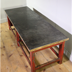 Industrial Red Table