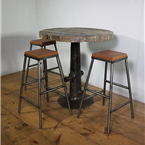 New High Metal Bar Stools.