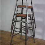 New High Metal Bar Stools.