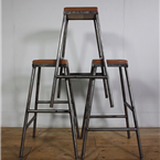 New  High Metal Bar Stools.