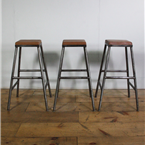 New High Metal Bar Stools.