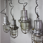 Polish Metal Caged Lights