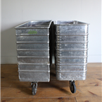 Aluminium Metal Storage Carts