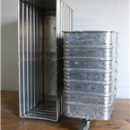 Aluminium Metal Storage Carts