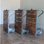 Small Blue Pallet Tables