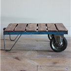 Small Blue Pallet Tables