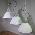 White Industrial Pendant Lights