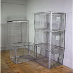 Large Metal Crates