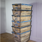 French Wooden Crates