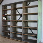 industrial shelves