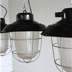 Czech Industrial Caged Lights