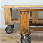 Wooden Trolley Table