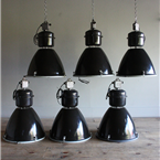 Czech Industrial Factory Lights