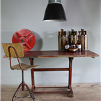 Danish Beer Bottles in Wooden Crates.