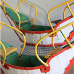 Vintage Fairground Swing Boats