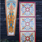 Huge Colourful Fair Ground Signs