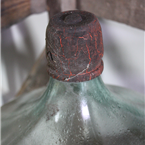 French Wooden Crated Bottles