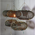 Squid/lobster Pot Caged Lights
